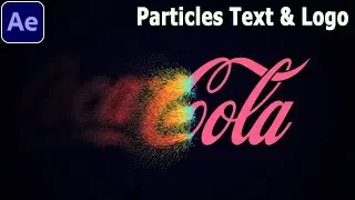 After Effects tutorial - Particles Logo & Text Animation using CC Particle System II 