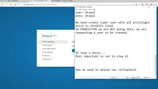 Install Drupal 9 on WIN10 using virtualhost