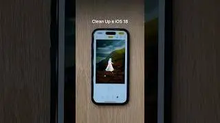 ✨ В iOS 18 появилась функция Clean Up, которая использует ИИ для удаления объектов с фотографий