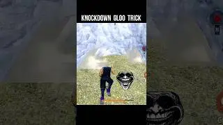 Knockdown Gloo Wall Trick 🔥 Free Fire Gloo Wall Tricks #srikantaff