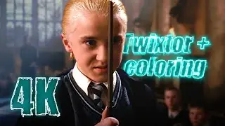 Draco Malfoy in Chamber Of Secrets 4K Twixtor Scenepack with Coloring for edits MEGA