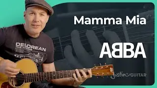 Mamma Mia by ABBA | Guitar Lesson - Acoustic Arrangement & Cover