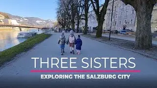 SALZBURG Walking Tour -The most famous places and streets , Street Names and google plus code