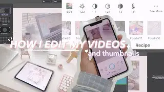 HOW I EDIT AESTHETIC VIDEOS ON MY IPAD/IPHONE 🍥 ft. wondershare