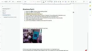 Using Find and Replace in Docs