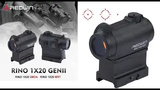 Коліматорний приціл Rino 1x20 MTR GenII Red Win (2 МОА) Огляд Розпаковка Сумісний 5,45х39 .308 .223