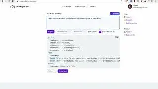 Build SQL queries in seconds with AI ⚡️ [AI SQL Builder/Generator]