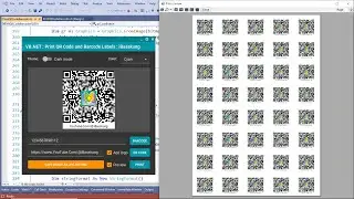 VB.NET Lecture 6 Design form for QR Code and Barcode printing program (4/5)
