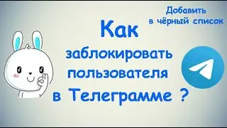 Как заблокировать пользователя в Телеграмме? / (ПК и Моб. устройства)