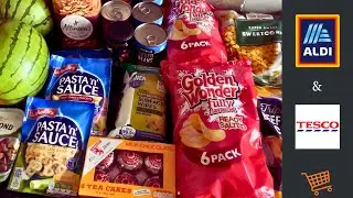 Aldi & Tesco Scotland | UK Family grocery haul | 20th April  :)