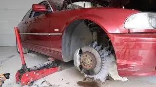 4 pot суппорта на BMW E46 330