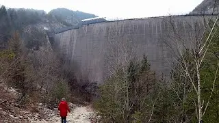 The Vajont Dam in 2023