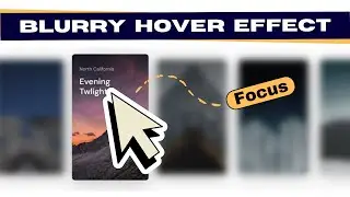 Can you Make this Blur Card Hover Effects with Zoom Animation in Elementor? - Image Hover Effects