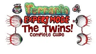 Terraria Twins Expert Mode Guide (& Normal too! All Drops, Mage/Summoner/Melee/Ranger)