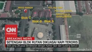 Setengah Blok Rutan Dikuasai Napi Teroris