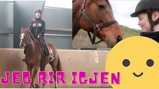 Stallvlogg: Jeg rir igjen!!!