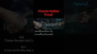 Victoria Nadine - Proud Guitar Chords Lyrics #shorts