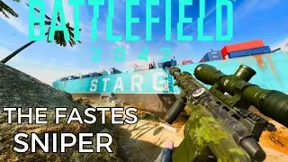 THE FASTEST SNIPER in Battlefield 2042 (No Commentary)