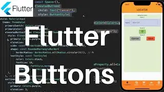 Flutter Tutorial: Add buttons to your flutter app using ElevatedButton, TextButton or OutlinedButton