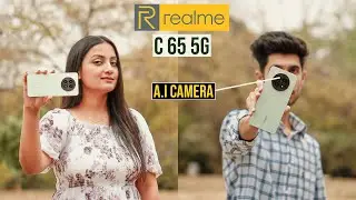 REALME C65 5G CAMERA MOBILE IN BUDGET | 50MP A.I CAMERA | CAMERA FEATURES