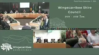 Public Forum - 11th December 2024