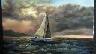 Paint with Kevin Hill - Sailing Near the Reef