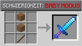 Minecraft im BABY MODUS durchspielen! (mit iCrimax)