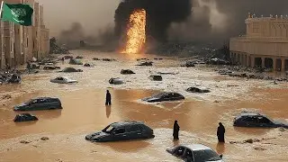 Biblical Floods Are Ravaging Saudi Arabia! Madinah Submerged in Floodwaters, Thousands Trapped