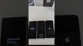 Pixel 9 Pro XL VS S24 Ultra Vs iPhone 15 Pro Max Boot Up Test