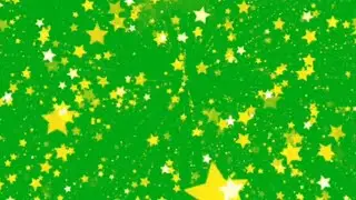 Stars zoom in animation effects green screen free footages | chroma key stars animation effects