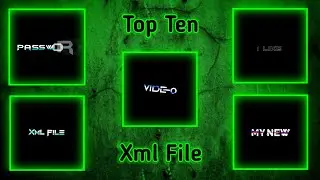 Top 10 Text Animation Presets|Trending Text Effect Alightmotion Xml|Text Effect Preset🤕#jk_editz_05😲