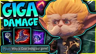 Can Heimerdinger build FULL DAMAGE and carry an inting Toplaner? - League of Legends