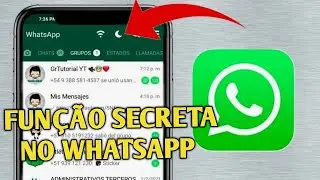 WHATSAPP ATUALIZOU!! Chegou Função Secreta no WhatsApp