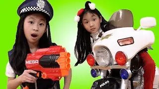 Pretend Play Police With Joker Controls Kaycee