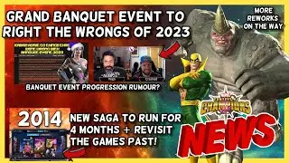 Banquet Event 2024 Progression Rumour | Why we need More Reworks | BG Results and Lots More [MCN]