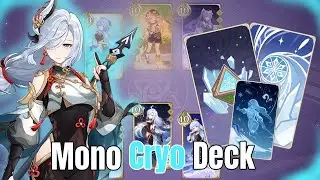 TCG But I Play an All Cryo Deck | Genshin TCG