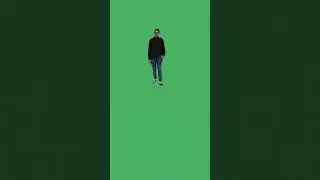 free green screen human walking 