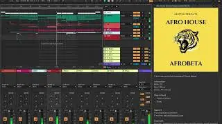 Afro House Ableton Template (AFROBETA)