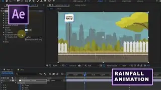 How to Create Animated Rain in After Effects