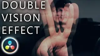 SIMPLE Double Vision Effect!! | Davinci Resolve 16 Tutorial