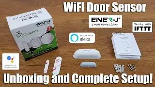 ENER-J WiFi Door Sensor | No Hub Required [Hands on Review and Test]