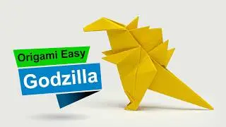 Origami Godzilla - Dragon Dinosaur