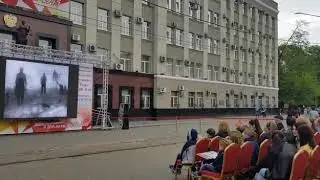 Во Владикавказе под открытым небом показывают фильмы о войне