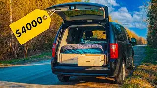 Budget Mini Van Camper | Dodge Caravan