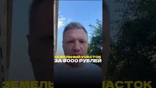 Как получить земельный участок за 9000 рублей 🔥 #земельныйучасток #ижс #земля #участок #бизнес #дом