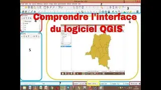 Comment utiliser facilement Qgis, Présentation Interface qgis, Formation sig