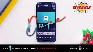 The Top Best Video Editor for iOS!! || Edit Videos Like a Pro - Latest + Giveaway 🎁😱