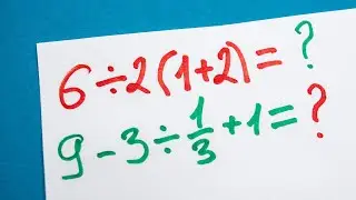 Solve two simple math problems