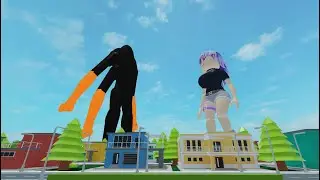 Roblox Trevor Henderson Hexapod Giant VS Giantess. 