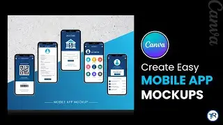 Mobile App Mockup In Canva | Smartphone App Mockup | Super Fast Way To Create Mobile App Mockup